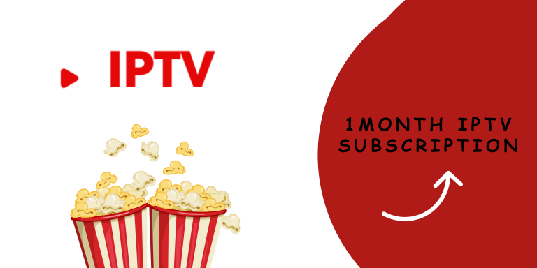 Buy 1 Month IPTV Subscription